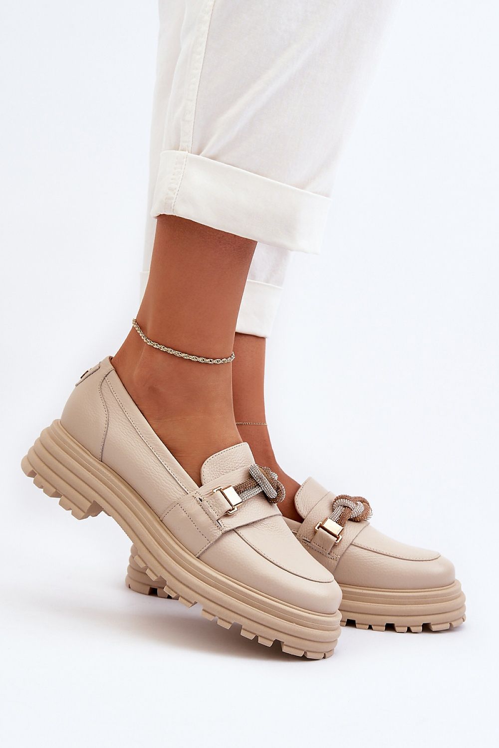 Moccassins model 195258 Step in style