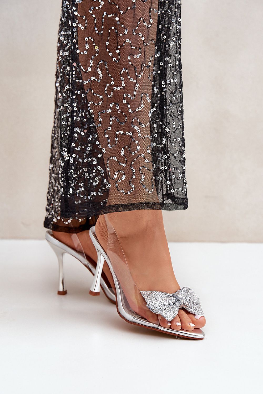 sandalen op hak model 211376 Step in style