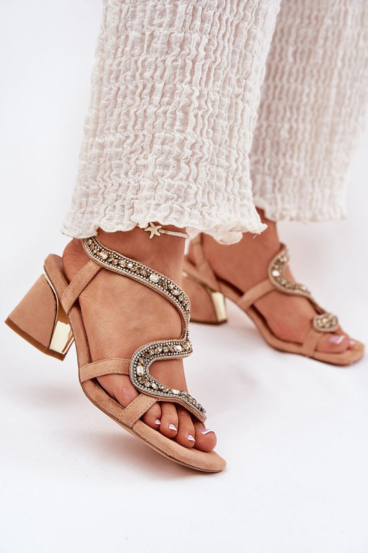 sandalen op hak model 212357 Step in style