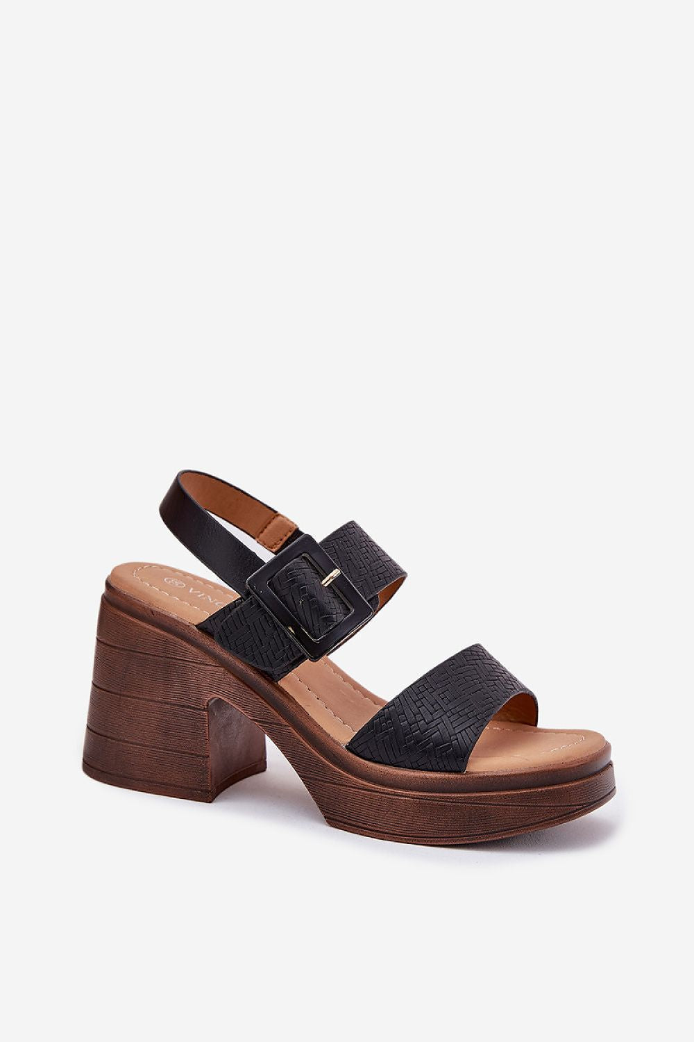 sandalen op hak model 213164 Step in style