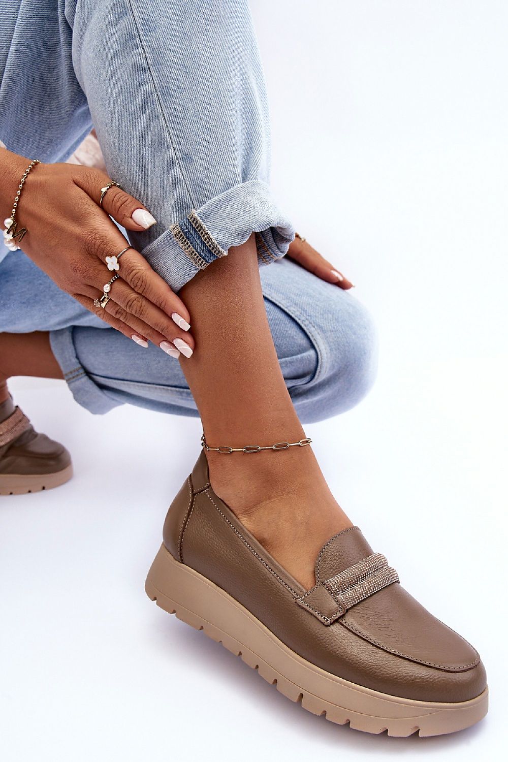 Schoenen op sleehak model 186094 Step in style