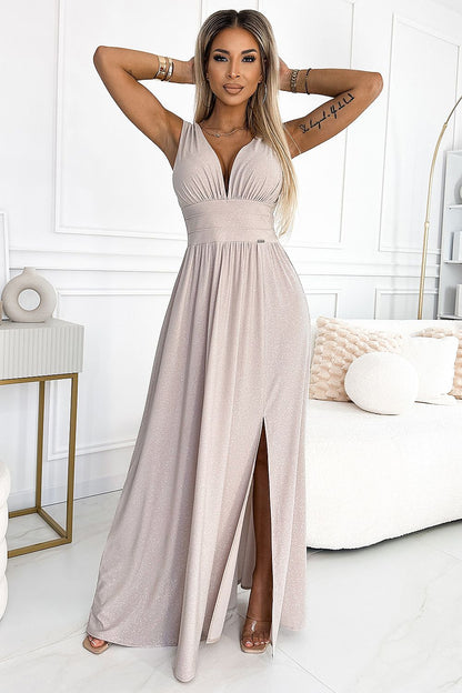  Lange jurk model 193524 Numoco 