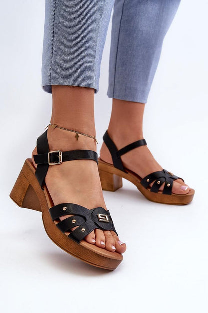  sandalen op hak model 196335 Step in style 