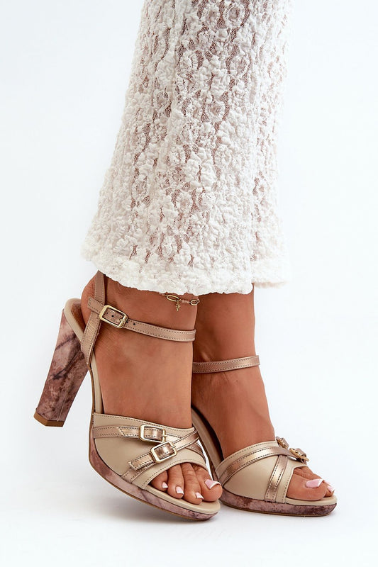  sandalen op hak model 198398 Step in style 