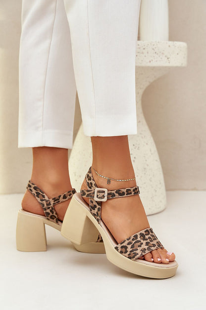  sandalen op hak model 210703 Step in style 