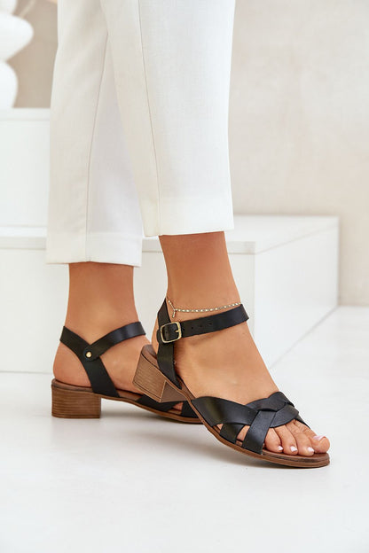  sandalen op hak model 210705 Step in style 