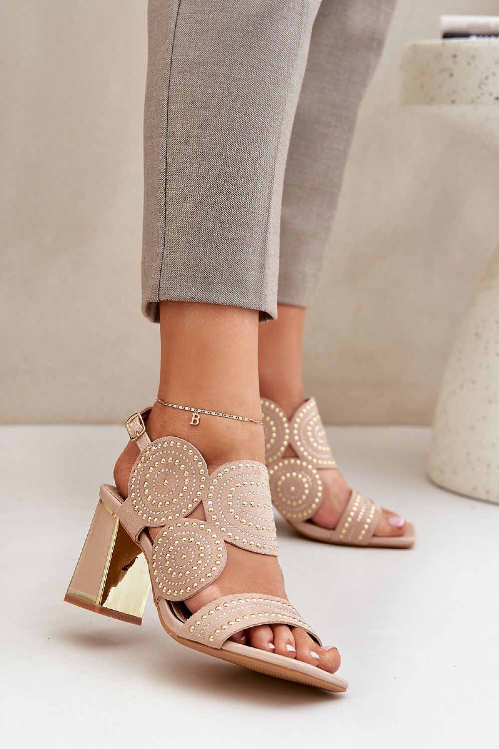  sandalen op hak model 210709 Step in style 