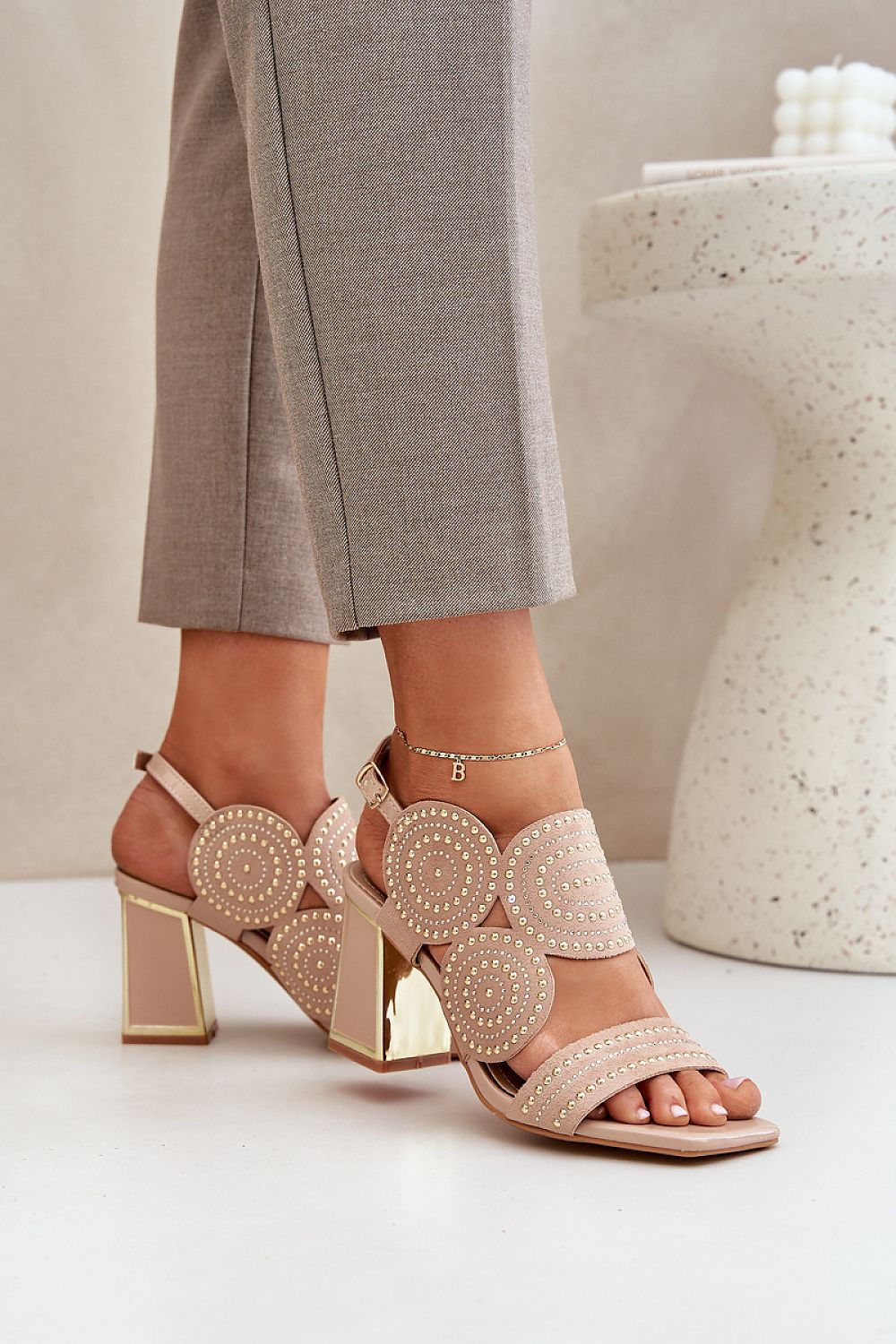  sandalen op hak model 210709 Step in style 