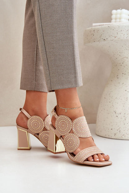  sandalen op hak model 210709 Step in style 