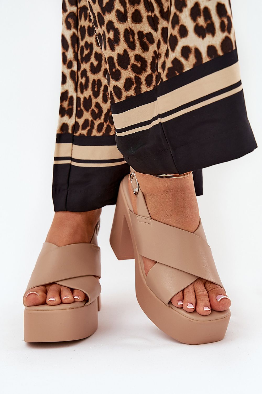  sandalen op hak model 210799 Step in style 