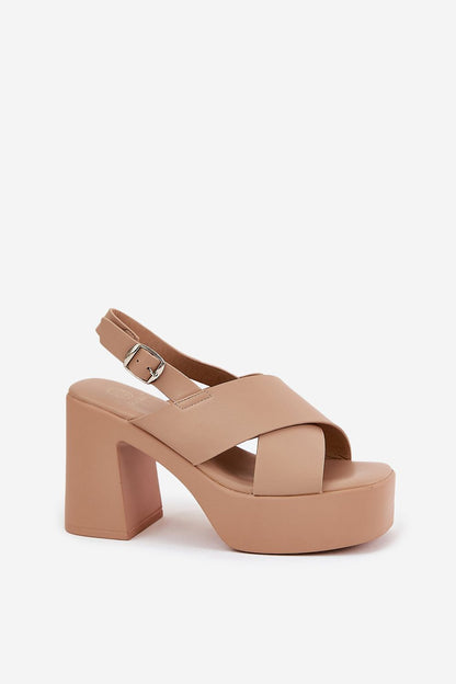  sandalen op hak model 210799 Step in style 