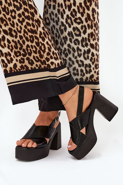  sandalen op hak model 210801 Step in style 