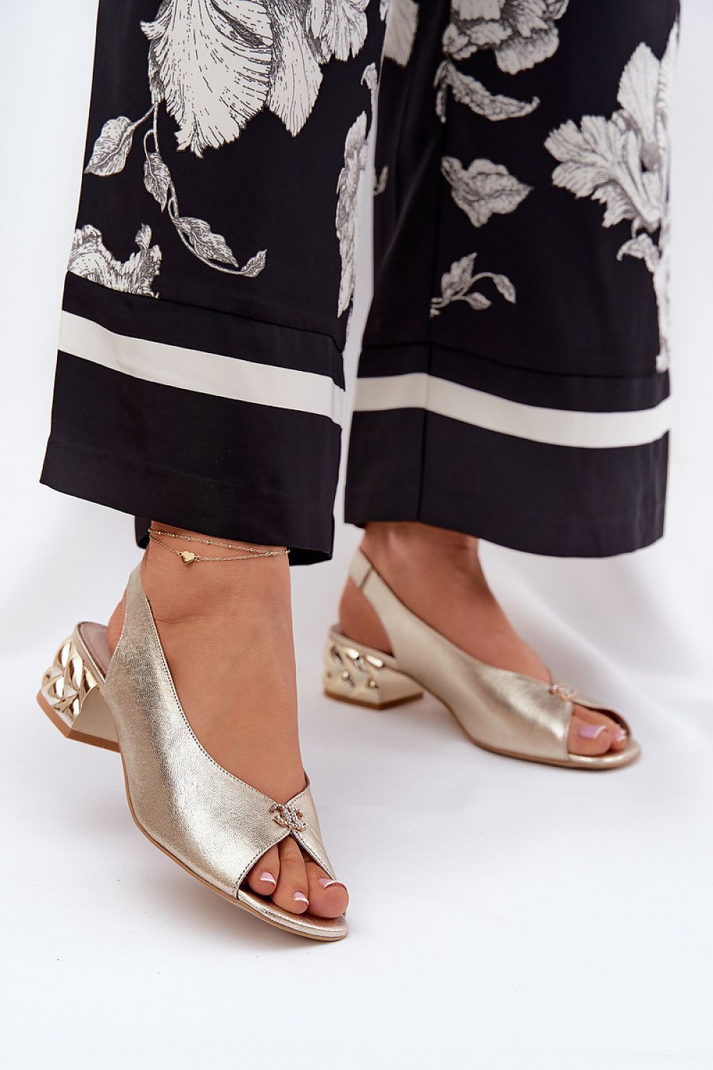  sandalen op hak model 211358 Step in style 