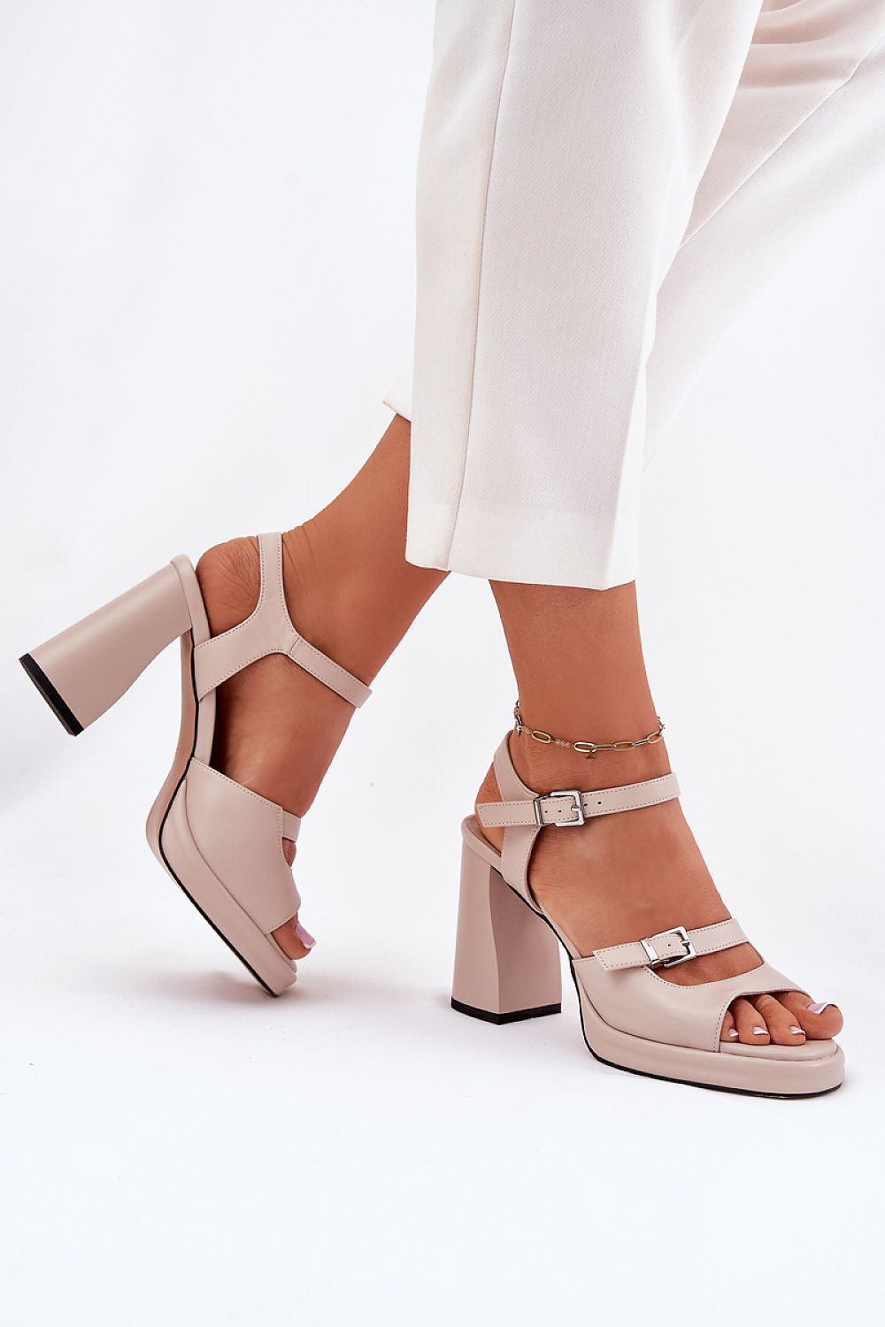  sandalen op hak model 212826 Step in style 