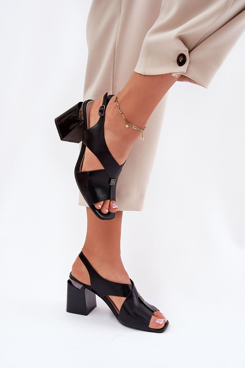  sandalen op hak model 212828 Step in style 