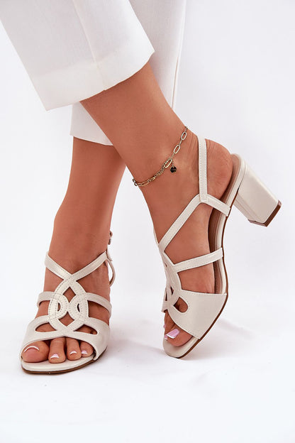  sandalen op hak model 212837 Step in style 