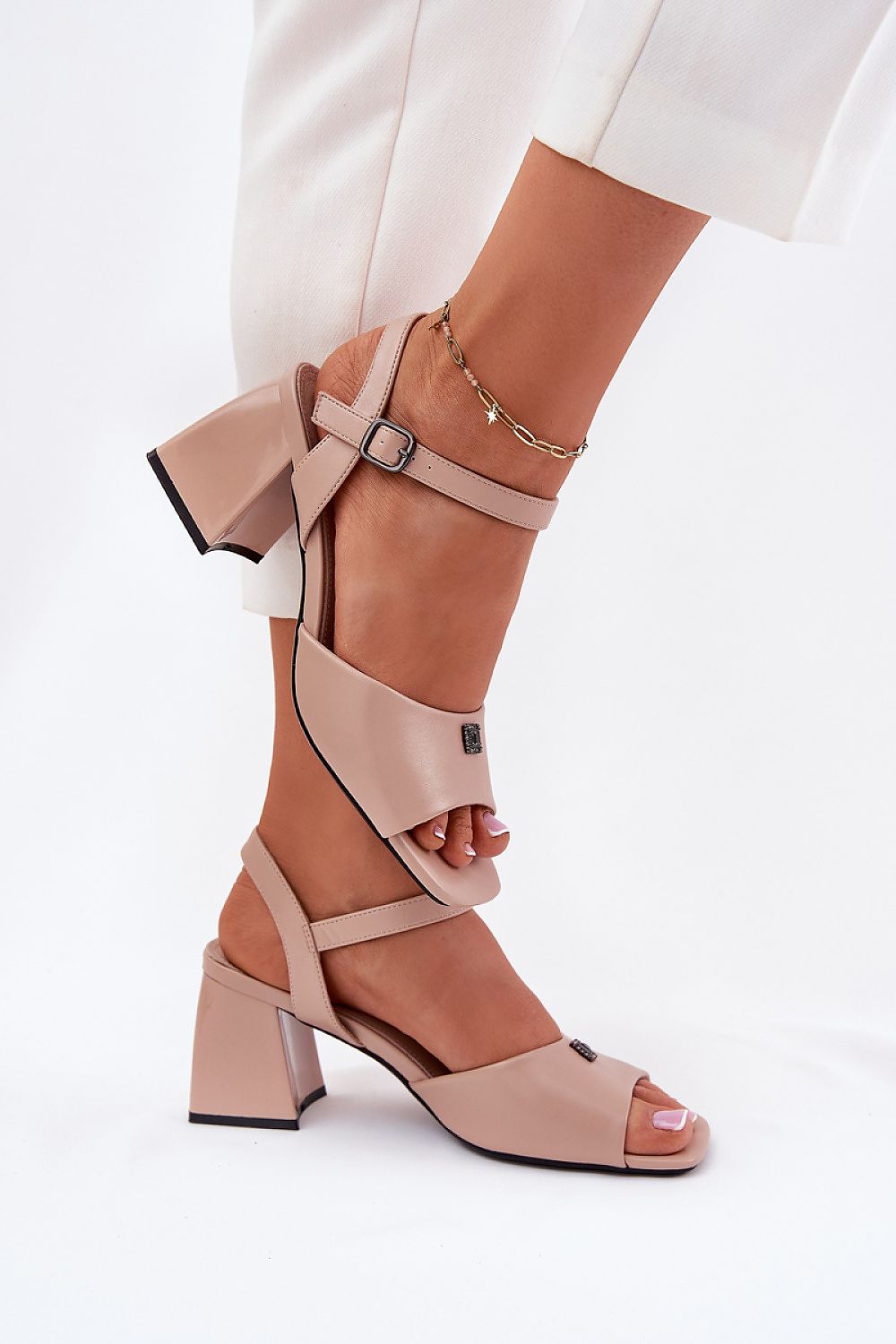  sandalen op hak model 213185 Step in style 