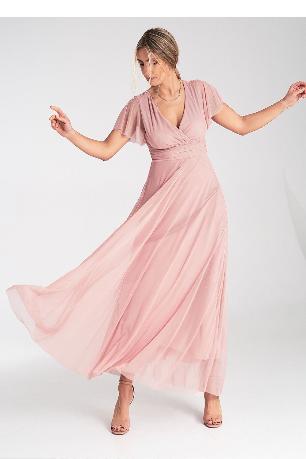  Lange jurk model 214887 Figl 