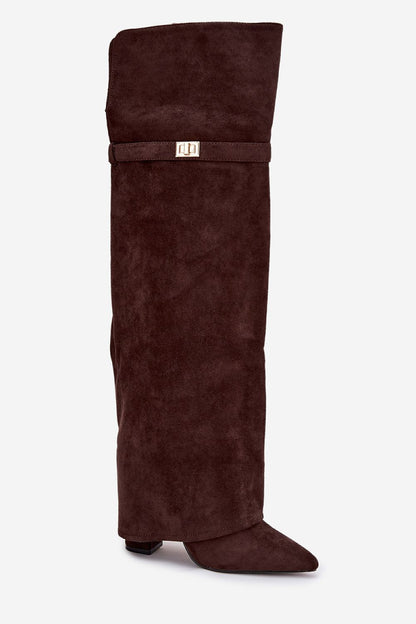  Laarzen met hoge hakken model 217222 Step in style 